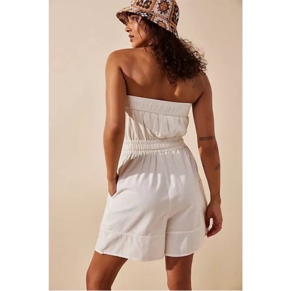 NEW Free People Beach Akoi Romper Size XS - Picture 4 of 12